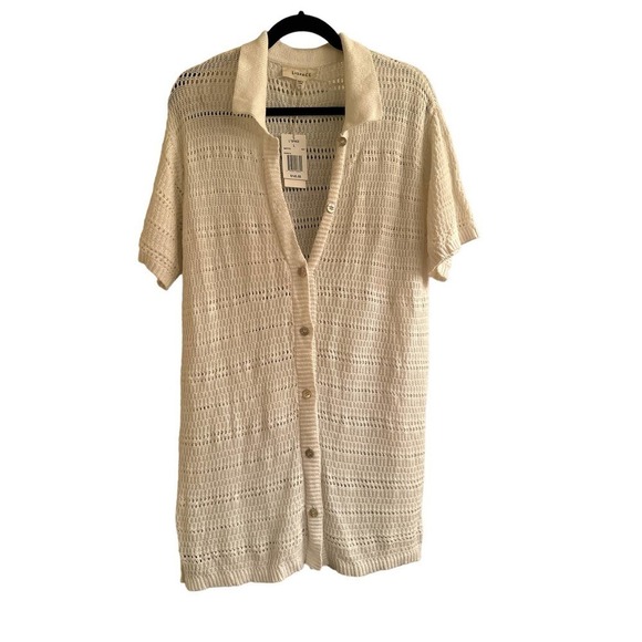 L*Space Marbella Open Stitch Cover Up Top - Picture 4 of 9